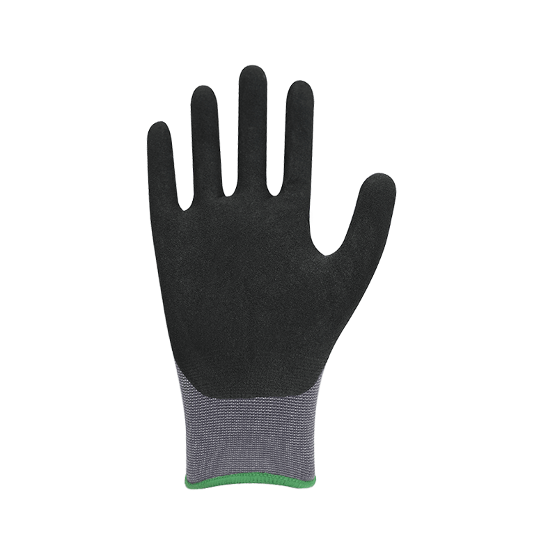 15G nylon/spandex vuori hiekkanitriilipinnoitteella