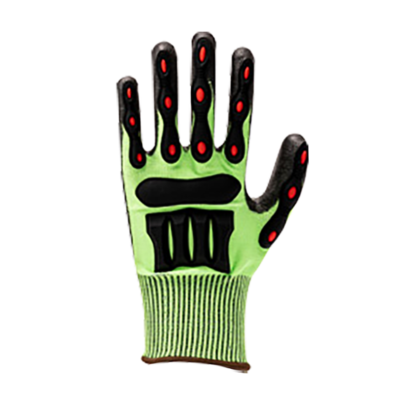 15G HPPE/lasikuituvuori vaahtonitriilipinnoitteella, silikoniisku selässä