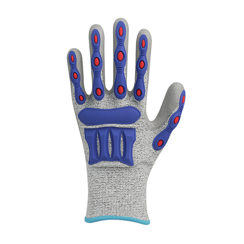 13G HPPE/lasikuituvuori pu-pinnoitteella, ompelu PVC takana