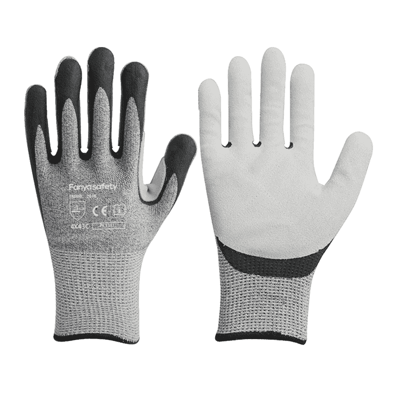 13G HPPE kuituvuori ompelu lehmännahkaa