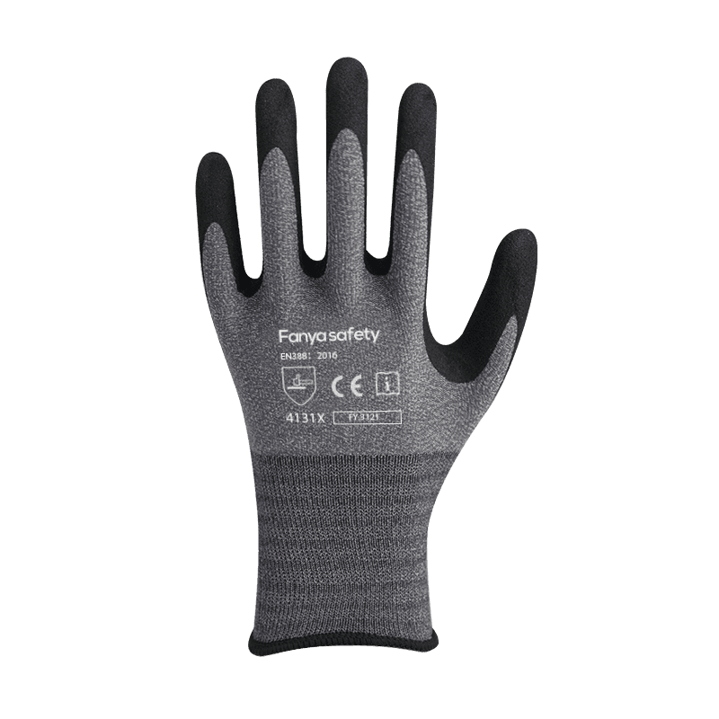 15G nylon/spandex vuori hiekkanitriilipinnoitteella