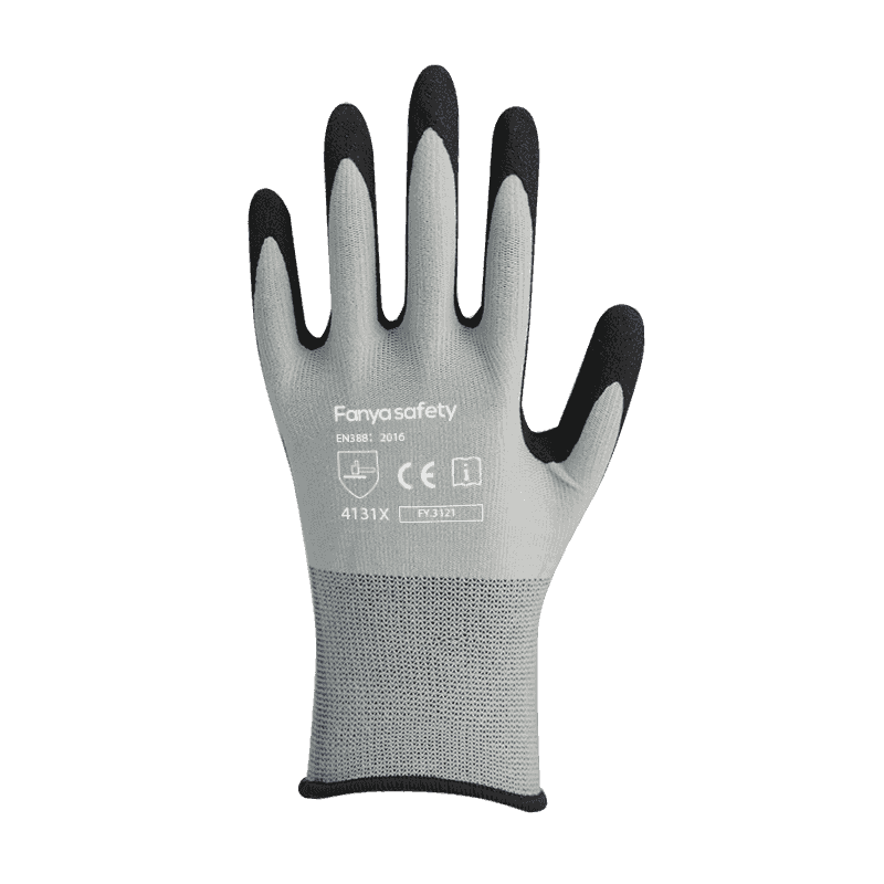 15G nylon/spandex vuori hiekkanitriilipinnoitteella