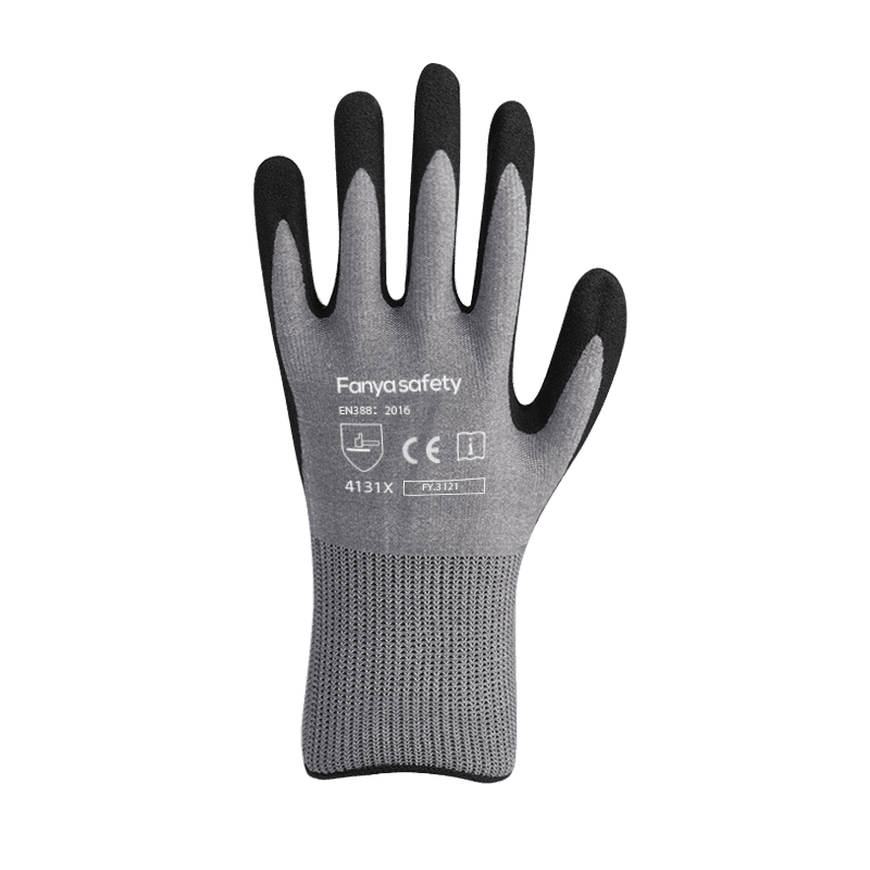 15G nylon/spandex vuori hiekkanitriilipinnoitteella