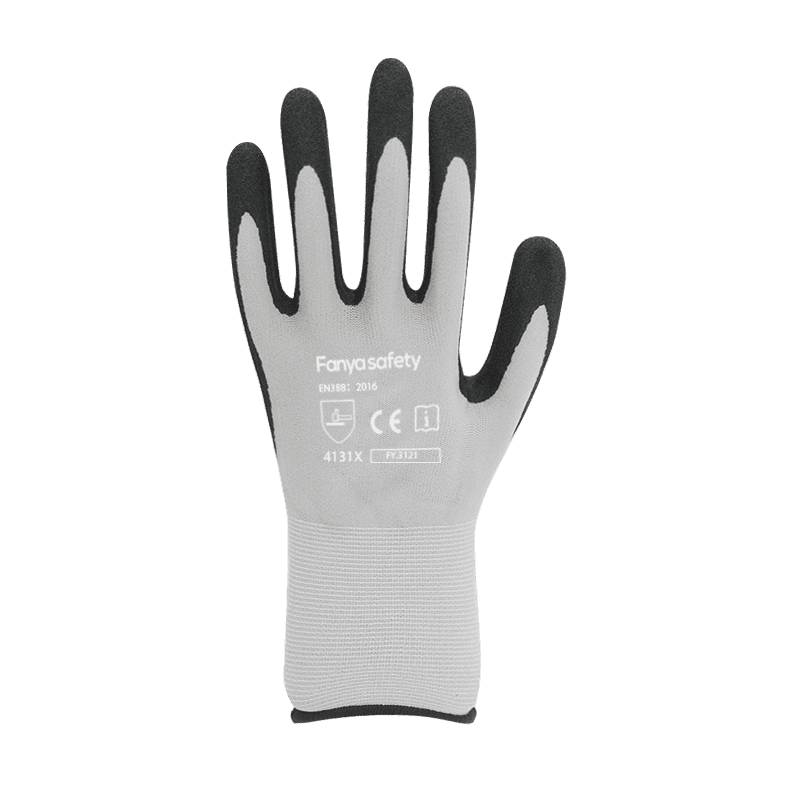 15G nylon/spandex vuori hiekkanitriilipinnoitteella