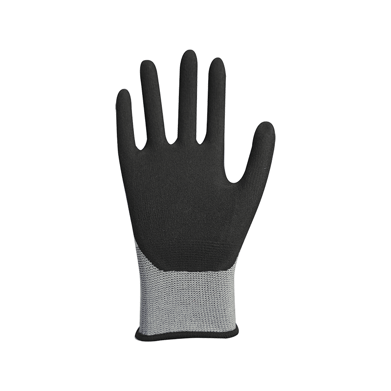 15G nylon/spandex vuori hiekkanitriilipinnoitteella