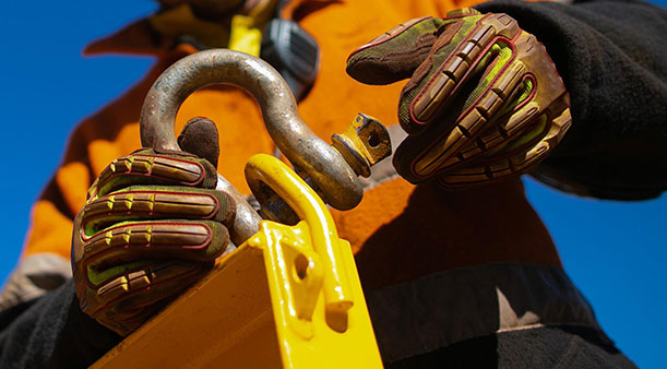 Mitä työhanskoja käytät?